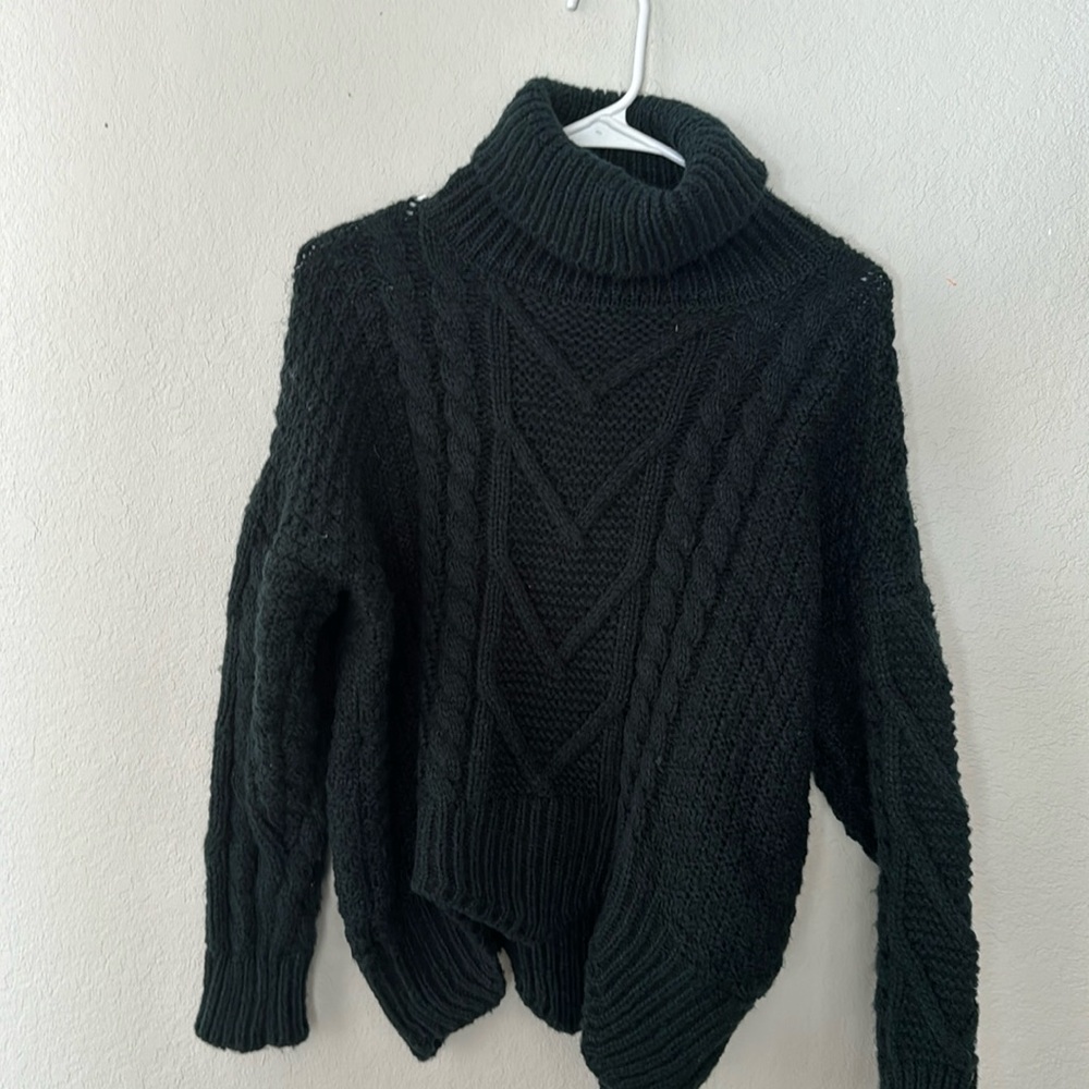 Green sweater